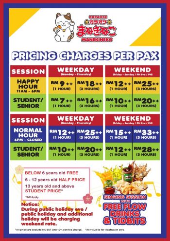 Karaoke-Manekineko-Price-Update-350x495 - Johor Karaoke Kedah Kelantan Kuala Lumpur Melaka Movie & Music & Games Negeri Sembilan Pahang Penang Perak Perlis Promotions & Freebies Putrajaya Sabah Sarawak Selangor Terengganu 