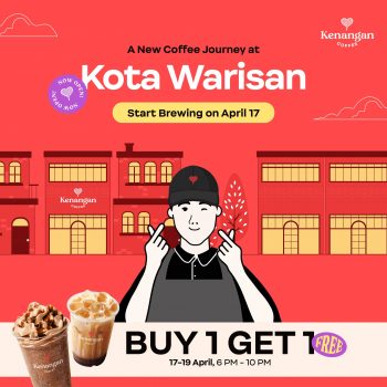 Kenangan-Coffee-Buy-1-Get-1-Promo-350x350 - Beverages Food , Restaurant & Pub Promotions & Freebies Selangor 
