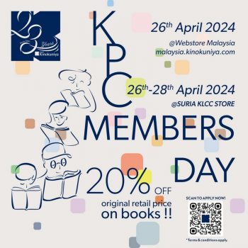 Kinokuniya-Member-Day-Treat-350x350 - Books & Magazines Johor Kedah Kelantan Kuala Lumpur Melaka Negeri Sembilan Online Store Pahang Penang Perak Perlis Promotions & Freebies Putrajaya Sabah Sarawak Selangor Stationery Terengganu 