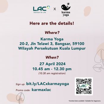 LAC-Little-Active-Changes-with-Karma-Yoga-1-350x350 - Events & Fairs Fitness Selangor Sports,Leisure & Travel 