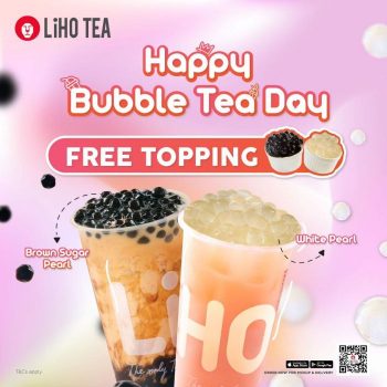 LiHO-TEA-Bubble-Tea-Day-Promo-350x350 - Beverages Food , Restaurant & Pub Johor Kedah Kelantan Kuala Lumpur Melaka Negeri Sembilan Pahang Penang Perak Perlis Promotions & Freebies Putrajaya Sabah Sarawak Selangor Terengganu 