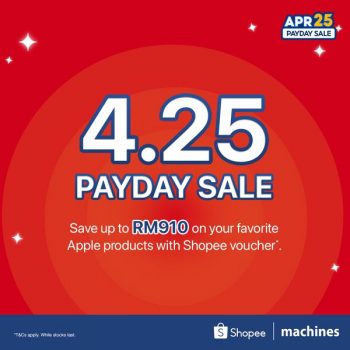 Machines-4.25-Payday-Sale-350x350 - Electronics & Computers IT Gadgets Accessories Johor Kedah Kelantan Kuala Lumpur Malaysia Sales Melaka Negeri Sembilan Online Store Pahang Penang Perak Perlis Putrajaya Sabah Sarawak Selangor Terengganu 