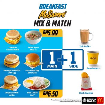 McDonalds-Breakfast-McSavers-Deal-350x350 - Fast Food Food , Restaurant & Pub Johor Kedah Kelantan Kuala Lumpur Melaka Negeri Sembilan Pahang Penang Perak Perlis Promotions & Freebies Putrajaya Sabah Sales Happening Now In Malaysia Sarawak Selangor Terengganu 