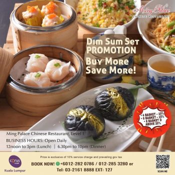 Ming-Palace-Chinese-Restaurant-Dim-Sum-Set-Promo-350x350 - Beverages Food , Restaurant & Pub Kuala Lumpur Promotions & Freebies Selangor 