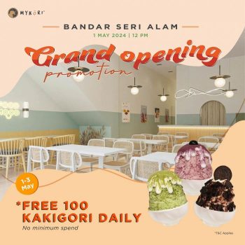 Mykori-Grand-Opening-at-Bandar-Seri-Alam-Johor-350x350 - Food , Restaurant & Pub Johor Promotions & Freebies 