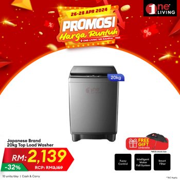 One-Living-Special-Promo-18-350x350 - Electronics & Computers Home Appliances Kitchen Appliances Kuala Lumpur Promotions & Freebies Selangor