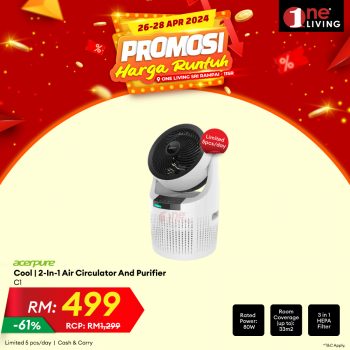 One-Living-Special-Promo-37-350x350 - Electronics & Computers Home Appliances Kitchen Appliances Kuala Lumpur Promotions & Freebies Selangor