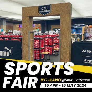 Original-Classic-Sports-Fair-at-IPC-Shopping-Centre-350x350 - Apparels Events & Fairs Fashion Accessories Fashion Lifestyle & Department Store Footwear Sales Happening Now In Malaysia Selangor Sportswear 