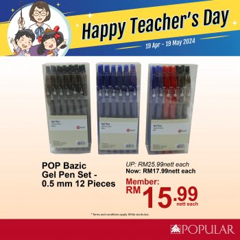 Popular-Teachers-Day-Special-5-350x350 - Books & Magazines Johor Kedah Kelantan Kuala Lumpur Melaka Negeri Sembilan Pahang Penang Perak Perlis Promotions & Freebies Putrajaya Sabah Sarawak Selangor Stationery Terengganu 