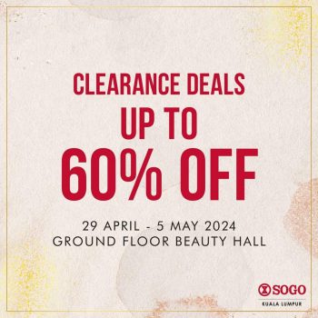 SOGO-Beauty-Clearance-350x350 - Beauty & Health Cosmetics Fashion Lifestyle & Department Store Kuala Lumpur Selangor Warehouse Sale & Clearance in Malaysia 