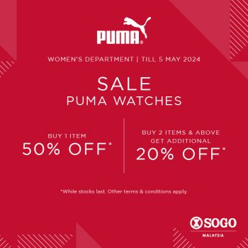 SOGO-Puma-Sale-350x350 - Apparels Fashion Accessories Fashion Lifestyle & Department Store Johor Kuala Lumpur Sales Happening Now In Malaysia Selangor 