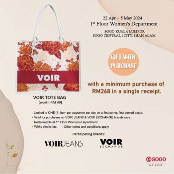 SOGO-Voir-Collections-Special-350x350 - Bags Fashion Lifestyle & Department Store Kuala Lumpur Promotions & Freebies Sales Happening Now In Malaysia Selangor 