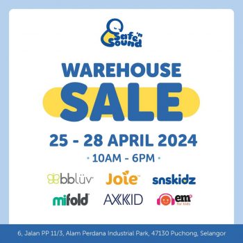 Safe-n-Sound-Warehouse-Sale-350x350 - Baby & Kids & Parenting Babycare Selangor Warehouse Sale & Clearance in Malaysia 