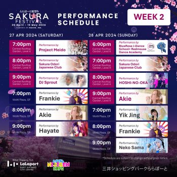 Sakura-Festival-at-LaLaport-BBCC-14-350x350 - Events & Fairs Kuala Lumpur Selangor Shopping Malls 