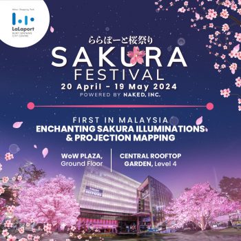 Sakura-Festival-at-LaLaport-BBCC-350x350 - Events & Fairs Kuala Lumpur Selangor Shopping Malls 