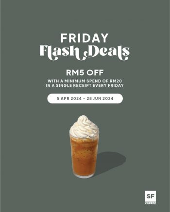San-Francisco-Coffee-Flash-Deal-350x437 - Beverages Food , Restaurant & Pub Johor Kedah Kelantan Kuala Lumpur Melaka Negeri Sembilan Pahang Penang Perak Perlis Promotions & Freebies Putrajaya Sabah Sarawak Selangor Terengganu 