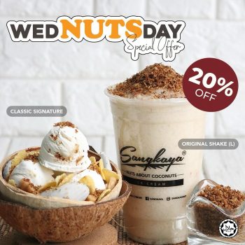 Sangkaya-Wednutsday-Special-Offer-350x350 - Beverages Food , Restaurant & Pub Johor Kedah Kelantan Kuala Lumpur Melaka Negeri Sembilan Pahang Penang Perak Perlis Promotions & Freebies Putrajaya Sabah Sarawak Selangor Terengganu 