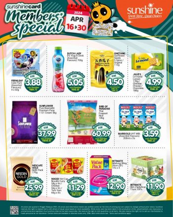 Sunshine-Card-Members-Promotion-350x438 - Penang Promotions & Freebies Sales Happening Now In Malaysia Supermarket & Hypermarket 