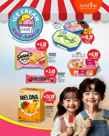 Sunshine-Ice-Cream-Fair-Promotion-1-350x437 - Ice Cream Penang Promotions & Freebies Supermarket & Hypermarket 