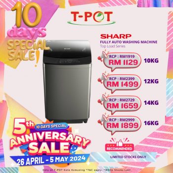T-Pot-5th-Anniversary-Sale-20-350x350 - Electronics & Computers Home Appliances Johor Kedah Kelantan Kitchen Appliances Kuala Lumpur Malaysia Sales Melaka Negeri Sembilan Pahang Penang Perak Perlis Putrajaya Sabah Sarawak Selangor Terengganu 