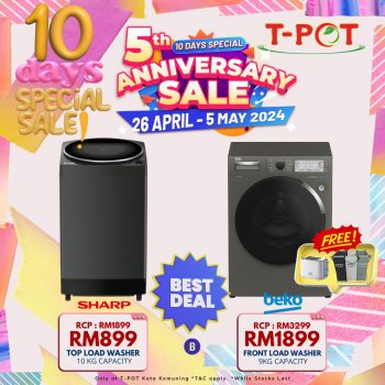 T-Pot-5th-Anniversary-Sale-21-350x350 - Electronics & Computers Home Appliances Johor Kedah Kelantan Kitchen Appliances Kuala Lumpur Malaysia Sales Melaka Negeri Sembilan Pahang Penang Perak Perlis Putrajaya Sabah Sarawak Selangor Terengganu 