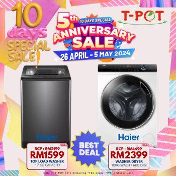 T-Pot-5th-Anniversary-Sale-23-350x350 - Electronics & Computers Home Appliances Johor Kedah Kelantan Kitchen Appliances Kuala Lumpur Malaysia Sales Melaka Negeri Sembilan Pahang Penang Perak Perlis Putrajaya Sabah Sarawak Selangor Terengganu 