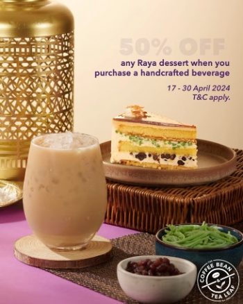 The-Coffee-Bean-Tea-Leaf-Raya-Dessert-350x438 - Beverages Food , Restaurant & Pub Johor Kedah Kelantan Kuala Lumpur Melaka Negeri Sembilan Pahang Penang Perak Perlis Promotions & Freebies Putrajaya Sabah Sarawak Selangor Terengganu 