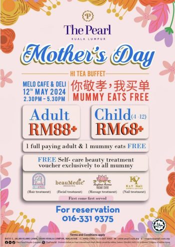 The-Pearl-Mothers-Day-Special-350x495 - Buffet Food , Restaurant & Pub Kuala Lumpur Promotions & Freebies Selangor Upcoming Sales In Malaysia 