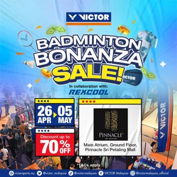 VICTOR-Badminton-Bonanza-Sale-350x350 - Johor Kedah Kelantan Kuala Lumpur Melaka Negeri Sembilan Pahang Penang Perak Perlis Putrajaya Sabah Sarawak Sportswear 