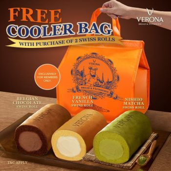 Verona-Bread-Free-Cooler-Bag-Promo-350x350 - Food , Restaurant & Pub Kuala Lumpur Promotions & Freebies Sales Happening Now In Malaysia Selangor 