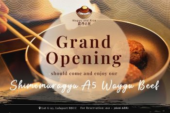 Wagyu-and-Rice-Grand-Opening-at-Lalaport-BBCC-350x233 - Food , Restaurant & Pub Kuala Lumpur Promotions & Freebies Selangor 
