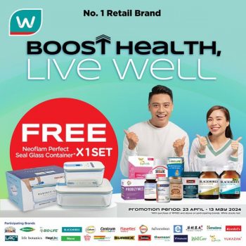 Watsons-Boost-Health-Live-Well-Promo-350x350 - Beauty & Health Health Supplements Johor Kedah Kelantan Kuala Lumpur Melaka Negeri Sembilan Pahang Penang Perak Perlis Personal Care Promotions & Freebies Putrajaya Sabah Sarawak Selangor Terengganu 
