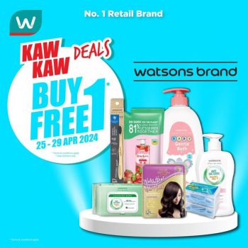 Watsons-Brand-Buy-1-Free-1-Promo-350x350 - Beauty & Health Johor Kedah Kelantan Kuala Lumpur Melaka Negeri Sembilan Online Store Pahang Penang Perak Perlis Personal Care Promotions & Freebies Putrajaya Sabah Sarawak Selangor Skincare Terengganu 