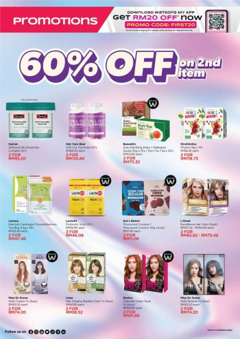 Watsons-Promotion-Catalogue-23-350x495 - Beauty & Health Cosmetics Health Supplements Johor Kedah Kelantan Kuala Lumpur Melaka Negeri Sembilan Pahang Penang Perak Perlis Personal Care Promotions & Freebies Putrajaya Sabah Sarawak Selangor Terengganu 