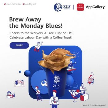 ZUS-Coffee-Free-Cup-of-Coffee-350x350 - Beverages Food , Restaurant & Pub Kuala Lumpur Promotions & Freebies Selangor 