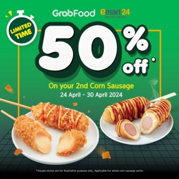 emart24-50-off-Promo-on-Grabfood-350x350 - Food , Restaurant & Pub Johor Kedah Kelantan Kuala Lumpur Melaka Negeri Sembilan Pahang Penang Perak Perlis Promotions & Freebies Putrajaya Sabah Sarawak Selangor Terengganu 