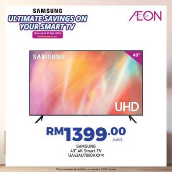 AEON-Malaysia-Samsung-TV-Clearance-Sale-4-350x350 - Electronics & Computers Home Appliances Warehouse Sale & Clearance in Malaysia 