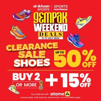 Al-Ikhsan-Sports-Malaysia-Gempak-Weekend-Deals-Shoe-Clearance-Sale-350x350 - Apparels Fashion Lifestyle & Department Store Footwear Johor Kedah Kelantan Kuala Lumpur Location Melaka Nationwide Negeri Sembilan Online Store Pahang Penang Perak Perlis Putrajaya Sabah Sarawak Selangor Sportswear Terengganu Warehouse Sale & Clearance in Malaysia 