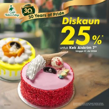 Bakers-Cottage-Malaysia-Indulge-in-25-Off-7-Inch-Ice-Cream-Cakes-350x350 - Cake Food , Restaurant & Pub Johor Kedah Kelantan Kuala Lumpur Melaka Negeri Sembilan Pahang Penang Perak Perlis Promotions & Freebies Putrajaya Sabah Sarawak Selangor Terengganu 
