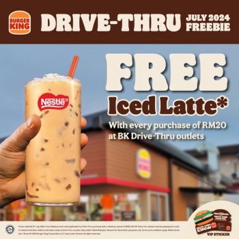 Burger-King-Malaysia-Free-Iced-Latte-with-RM20-Spend-at-Drive-Thru-Promotion-350x350 - Burger Food , Restaurant & Pub Johor Kedah Kelantan Kuala Lumpur Melaka Negeri Sembilan Pahang Penang Perak Perlis Promotions & Freebies Putrajaya Sabah Sarawak Selangor Terengganu 