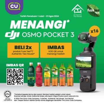 CU-Malaysia-Exciting-Fuzetea-Contest-Promotion-350x350 - Johor Kedah Kelantan Kuala Lumpur Melaka Negeri Sembilan Pahang Penang Perak Perlis Promotions & Freebies Putrajaya Sabah Sarawak Selangor Supermarket & Hypermarket Terengganu 