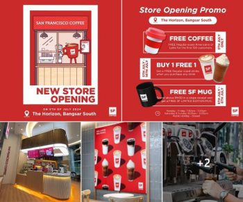 San-Francisco-Coffee-Malaysia-Grand-Opening-Celebration-350x291 - Beverages Food , Restaurant & Pub Kuala Lumpur Promotions & Freebies Selangor 