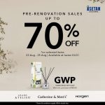 22-25 August 2024: Isetan Kuala Lumpur, Pre-Renovation Sale: Up to 70% Off Selected Items