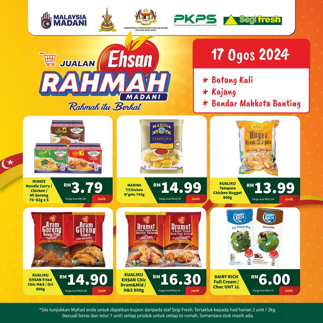Segi-Fresh-Malaysia-Ehsan-Rahmah-Sale-6 - Malaysia Sales Selangor Supermarket & Hypermarket