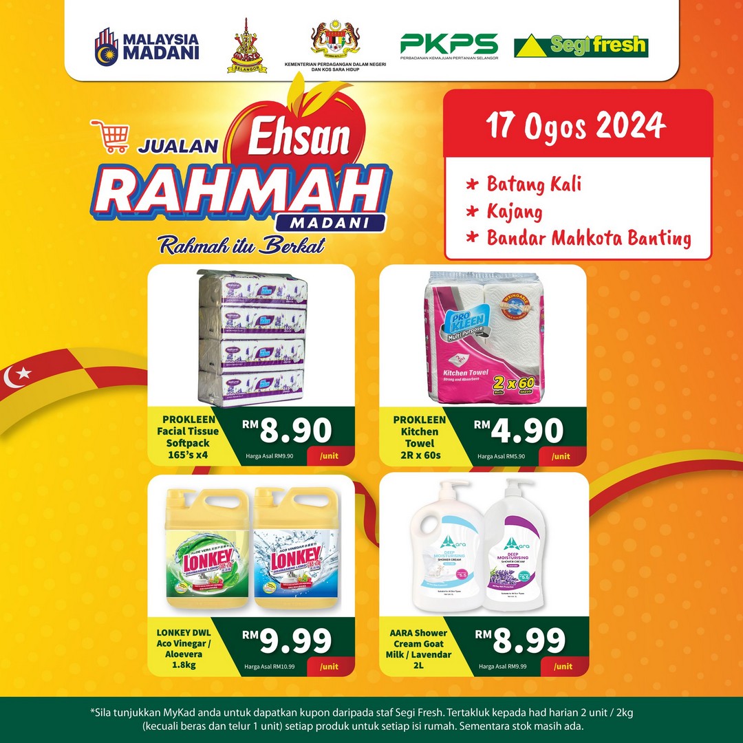 Segi-Fresh-Malaysia-Ehsan-Rahmah-Sale-7 - Malaysia Sales Selangor Supermarket & Hypermarket
