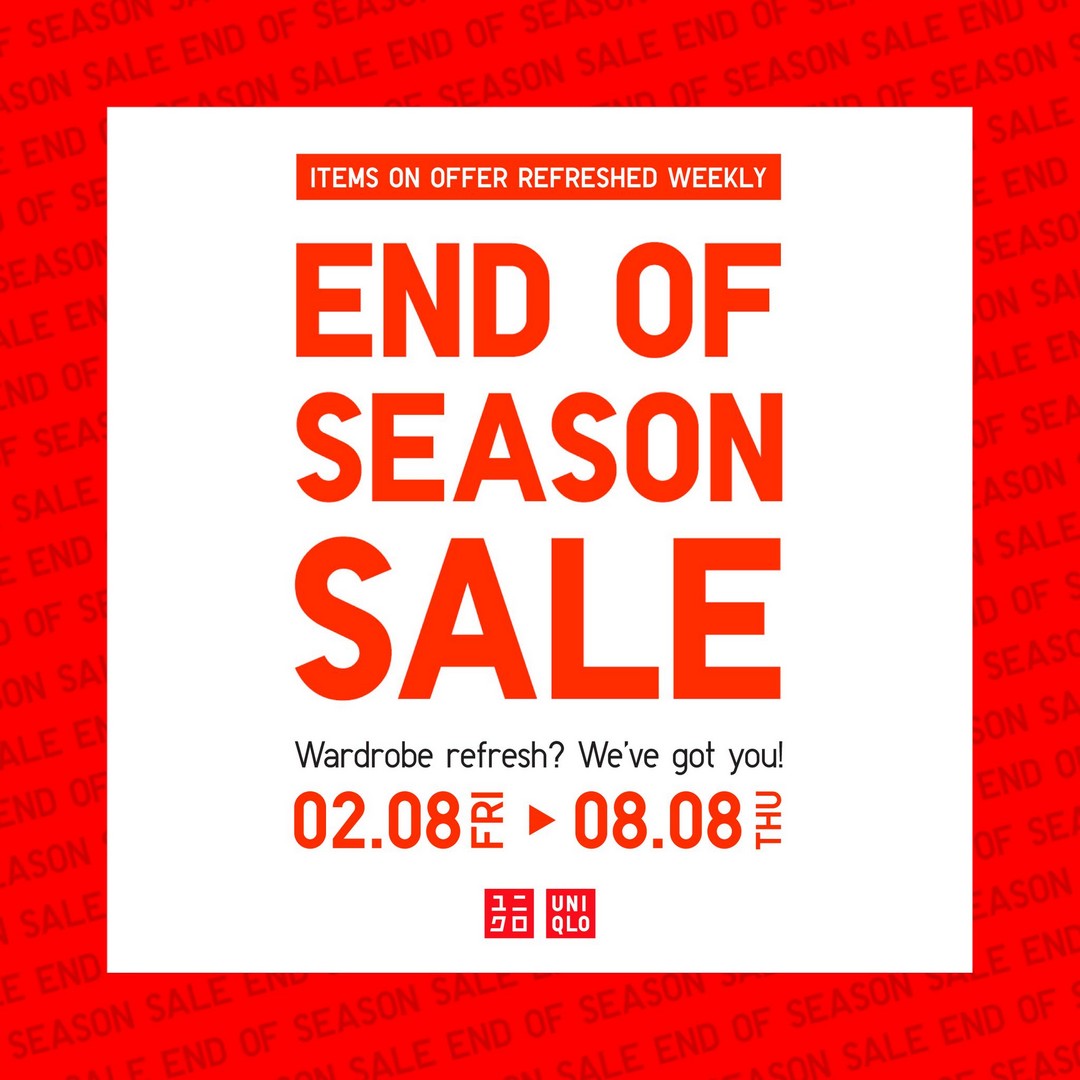 Uniqlo-Malaysia-End-of-Season-Sale - Apparels Fashion Accessories Fashion Lifestyle & Department Store Johor Kedah Kelantan Kuala Lumpur Location Melaka Nationwide Negeri Sembilan Online Store Pahang Penang Perak Perlis Putrajaya Sabah Sarawak Selangor Terengganu Warehouse Sale & Clearance in Malaysia 