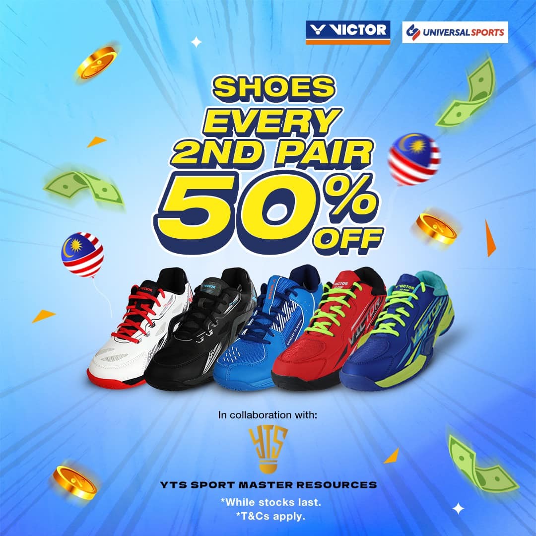 VICTOR-Malaysia-Badminton-Bonanza-Merdeka-Sale-5 - Apparels Fashion Accessories Fashion Lifestyle & Department Store Selangor Sportswear Warehouse Sale & Clearance in Malaysia