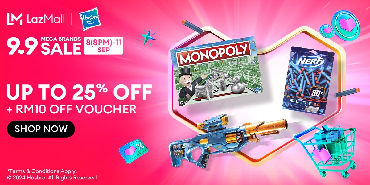 Hasbro-Warehouse-Sale-2024-Malaysia-Jualan-Gudang - Education Johor Kedah Kelantan Kuala Lumpur Malaysia Sales Melaka Nationwide Negeri Sembilan Online Store Pahang Penang Perak Perlis Putrajaya Sabah Sarawak Selangor Terengganu Toys 