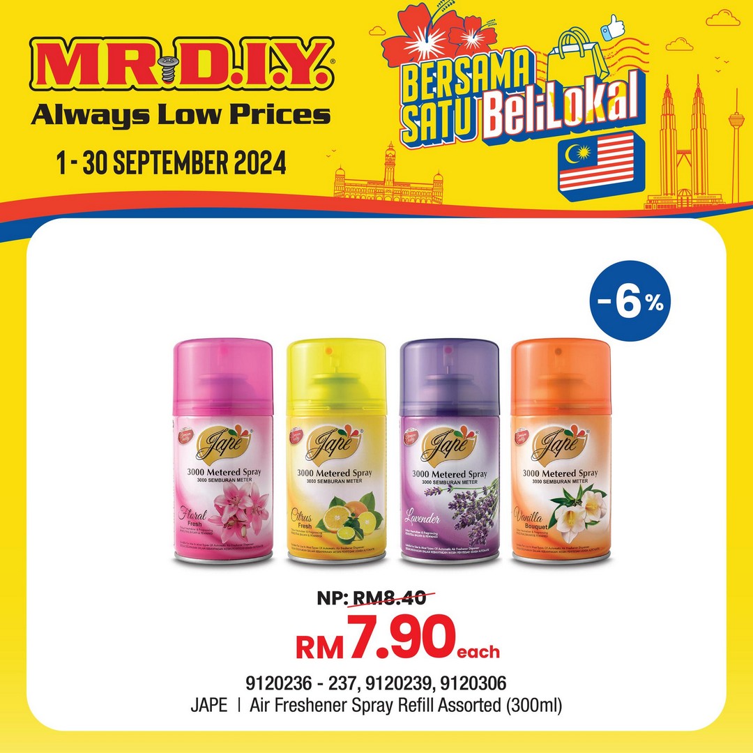MR.DIY-Malaysia-Bersama-Satu-BeliLokal-Promotion-12 - Building Materials Home & Garden & Tools Home Decor Johor Kedah Kelantan Kitchenware Kuala Lumpur Location Melaka Nationwide Negeri Sembilan Online Store Pahang Penang Perak Perlis Promotions & Freebies Putrajaya Sabah Safety Tools & DIY Tools Sarawak Selangor Terengganu