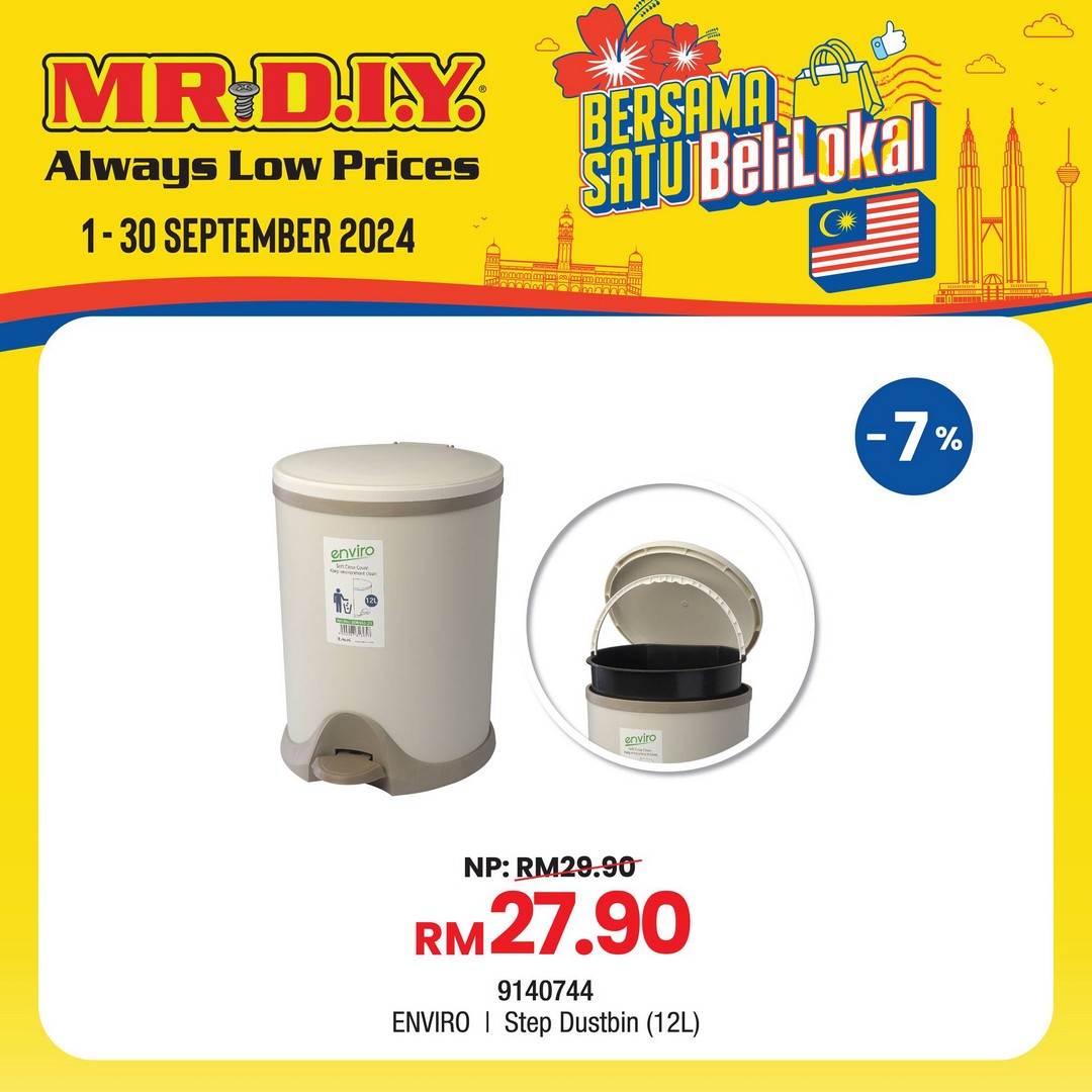 MR.DIY-Malaysia-Bersama-Satu-BeliLokal-Promotion-5 - Building Materials Home & Garden & Tools Home Decor Johor Kedah Kelantan Kitchenware Kuala Lumpur Location Melaka Nationwide Negeri Sembilan Online Store Pahang Penang Perak Perlis Promotions & Freebies Putrajaya Sabah Safety Tools & DIY Tools Sarawak Selangor Terengganu